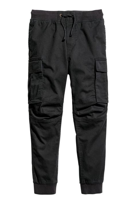 prada cargos men's|Black Cotton Satin Cargo Pants .